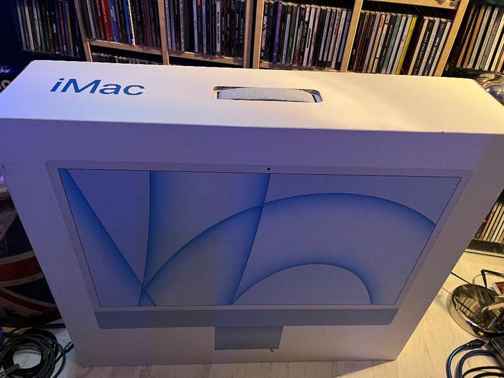 Imac M1, Computers en Software, Apple Desktops, Zo goed als nieuw, iMac, SSD, 8 GB, Ophalen