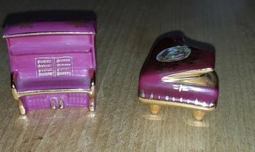 Zeldzaam Miniatuur Piano's - Verzamelobjecten Limoges beschikbaar voor biedingen