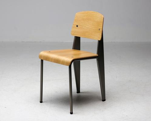 Jean Prouvé Standard chair limited edition, Huis en Inrichting, Stoelen, Nieuw, Eén, Hout, Zwart, Ophalen