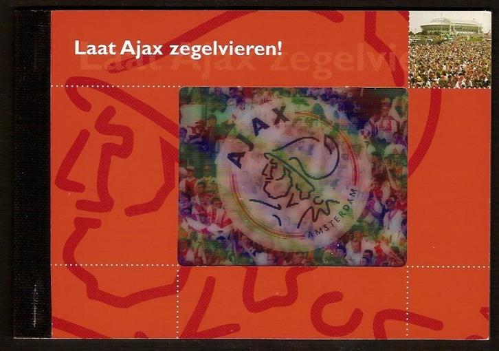 Nederland Prestigeboekje Ajax postfris, Postzegels en Munten, Postzegels | Nederland, Postfris, Na 1940, Ophalen of Verzenden