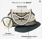 Luxe deryan tent met matras en katoenen dekje, Kinderen en Baby's, Ophalen of Verzenden, Zo goed als nieuw, Reisbedje