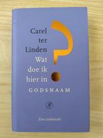 Wat doe ik hier in Godsnaam? - Carel ter Linden, Boeken, Gelezen, Christendom | Protestants, Ophalen of Verzenden, Carel ter Linden