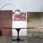 90 x 180 tot 244 x 137 tulipe tafels Eero Saarinen laminate, Huis en Inrichting, Ophalen of Verzenden, Zo goed als nieuw, 75 cm of meer