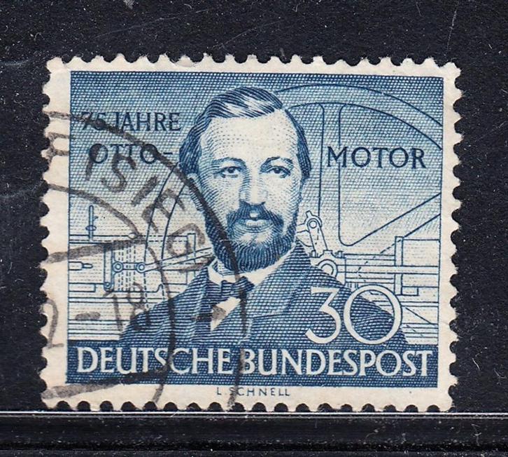 1909 - West Duitsland michel 150 gestempeld , 75 jaa, Postzegels en Munten, Postzegels | Europa | Duitsland, Gestempeld, BRD, Verzenden