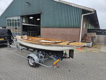 Polyester sloep volvo penta diesel Riba geremde trailer beschikbaar voor biedingen