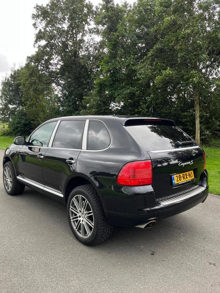 Porsche Cayenne 4.5 S Tiptronic S 2005 Zwart, Auto's, Porsche, Particulier, Cayenne, 4x4, ABS, Boordcomputer, Centrale vergrendeling