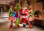 Kerstman met elfjes en de grinch, Diversen, Ophalen of Verzenden, Nieuw