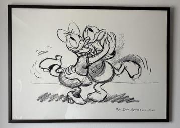 Disney ingelijste prent (litho) uit 1940 beschikbaar voor biedingen