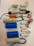 partij condensatoren  voor electra motoren, Ophalen of Verzenden, Zo goed als nieuw