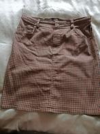 Rok ruitje maat 42, Maat 38/40 (M), Zwart, Ophalen of Verzenden, Zo goed als nieuw