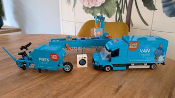 Coolblue Lego Bouwstenen - fiets, busje, robot arm beschikbaar voor biedingen
