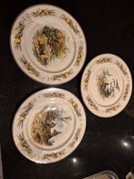 3 borden villeroy & boch Fontainebleau, Huis en Inrichting, Keuken | Servies, Ophalen of Verzenden, Zo goed als nieuw, Bord(en)