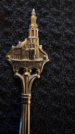 Verzilverd thee lepeltje Munttoren Amsterdam, Ophalen of Verzenden