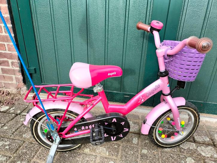 Meisjesfiets 10/12 inch - Leuke kinderfiets!, Fietsen en Brommers, Fietsen | Meisjes, Gebruikt, 14 inch of minder, Ophalen