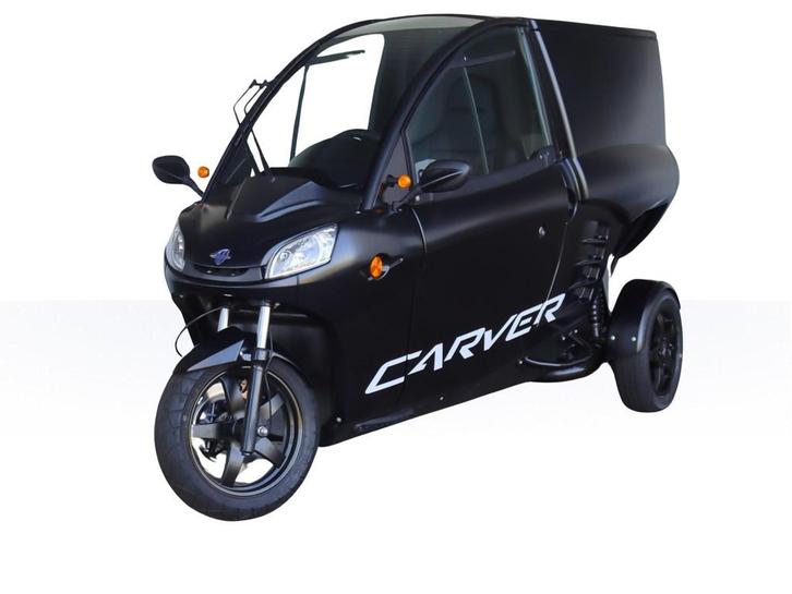 Carver Cargo S+ 7.1 kWh | 100% elektrisch| 80 km/u | Bluetoo, Auto's, Bestelauto's, Bedrijf, Te koop, Overige merken, Elektrisch