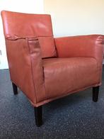 DOE EEN BOD!! Label - Gerard van den Berg “rokersfauteuil”, Huis en Inrichting, Fauteuils, Ophalen, Gebruikt