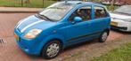 Chevrolet Matiz 1.0 2007 Blauw, Auto's, Chevrolet, Voorwielaandrijving, 600 kg, Handgeschakeld, 995 cc