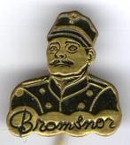 Bromsnor zwart op koper TV/strip speldje ( T_004 ), Verzamelen, Speldjes, Pins en Buttons, Verzenden, Nieuw, Figuurtje, Speldje of Pin