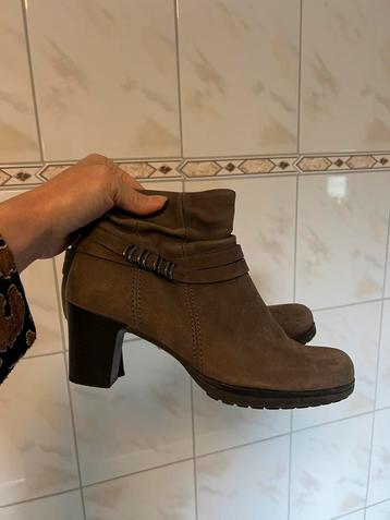 zgan Gabor enkel laarsjes taupe maat 6,5 = maat 40 beschikbaar voor biedingen