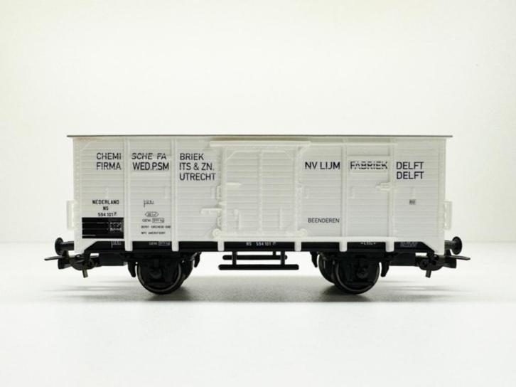 Piko 95569 NS 594101 lijmfabriek (wit) tp. III - HO, Hobby en Vrije tijd, Modeltreinen | H0, Nieuw, Wagon, Gelijkstroom, Piko