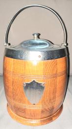 Art-Deco ijspot/tabakspot met aardewerk binnenpot, Ophalen of Verzenden