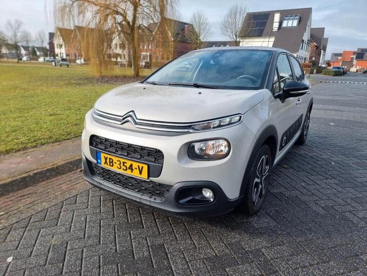 Citroën C3 1.2 82pk grijs navi lmv pdc, Auto's, Citroën, Bedrijf, C3, ABS, Airbags, Airconditioning, Bluetooth, Bochtverlichting