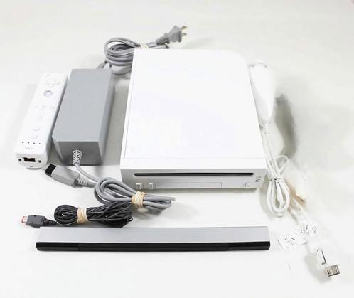 ZGAN Nintendo Wii set + HDMI-adapter en Super Mario Bros., Spelcomputers en Games, Spelcomputers | Nintendo Wii, Zo goed als nieuw