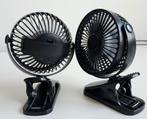 2 Kleine Klembare Ventilatoren, Ophalen of Verzenden, Nieuw, Tafelventilator