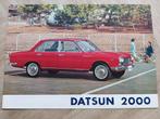 Keurige Datsun 2000 Cedric folder NL, Ophalen of Verzenden, Zo goed als nieuw, Overige merken