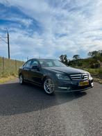 Mercedes-Benz C-Klasse C250 Blueefficiency Aut. 2012 Zwart, Auto's, Mercedes-Benz, Automaat, Zwart, 4 cilinders, Zwart