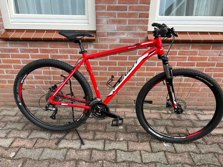 Te koop zeer nette merida big nine mountainbike mtb fiets, Fietsen en Brommers, Fietsen | Mountainbikes en ATB, Gebruikt, Merida