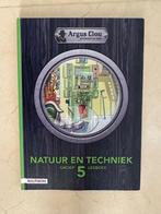 Natuur en Techniek / lesboek Groep 5 / Malmberg / Argus Clou, Zo goed als nieuw, Verzenden