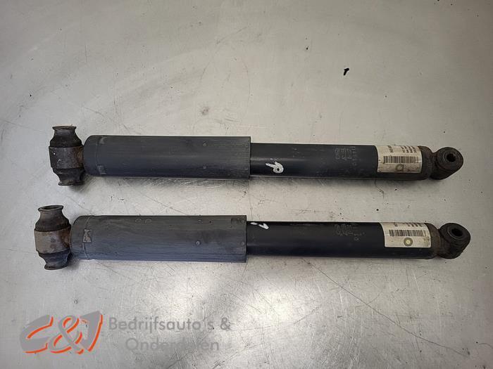 Schokdemper set van een Ford Transit, Auto-onderdelen, Ophanging en Onderstel, Ford, Gebruikt, 3 maanden garantie, Ophalen of Verzenden