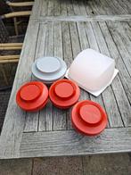 Tupperware set: kaasdoos, bewaarbakjes, Huis en Inrichting, Ophalen of Verzenden
