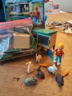 Konijnen en hok plus verzorger van Playmobil, Ophalen of Verzenden, Gebruikt