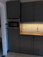 Uitstekende keuken te koop, Huis en Inrichting, Keuken | Complete keukens, Ophalen, Gebruikt, Grijs, Kunststof