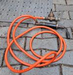 Metalen brander met slang en kraan, Doe-het-zelf en Verbouw, Ophalen of Verzenden, Zo goed als nieuw, Minder dan 150 ampère, Overige typen
