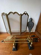 Mooi Italiaans haardscherm en set, Ophalen, Gebruikt