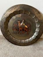 Antieke Koperen Schaal Kameel libie arabisch Deco, Antiek en Kunst, Ophalen of Verzenden