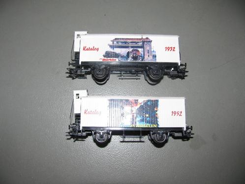 Märklin wagons met afbeelding 2x, Hobby en Vrije tijd, Modeltreinen | H0, Nieuw, Wagon, Wisselstroom, Märklin, Ophalen