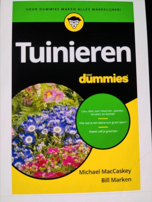 Michael MacCaskey - Tuinieren voor dummies, Boeken, Wonen en Tuinieren, Zo goed als nieuw, Tuinieren en Tuinplanten, Ophalen of Verzenden