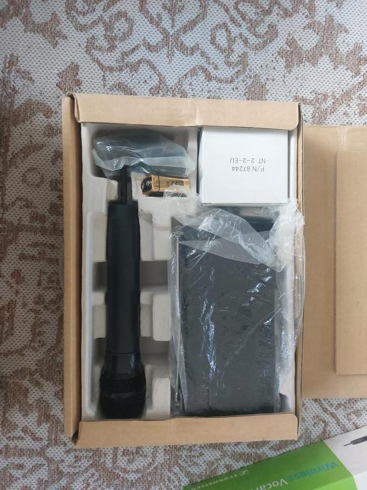 Draadloze microfoonset, Muziek en Instrumenten, Microfoons, Gebruikt, Zangmicrofoon, Draadloos, Ophalen