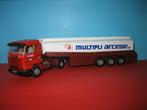 Arcese - Multipli  SCANIA 143 met tank-oplegger  AWM, Hobby en Vrije tijd, Modelauto's | 1:87, Ophalen of Verzenden, Zo goed als nieuw