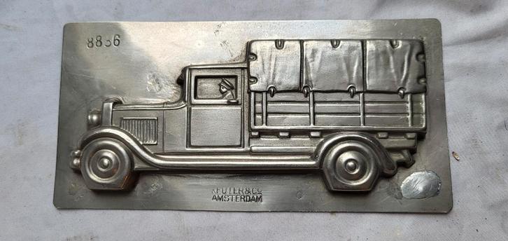 Oude chocoladevorm: VRACHTWAGEN (Merk: REUTER&CO AMSTERDAM), Antiek en Kunst, Curiosa en Brocante, Ophalen of Verzenden