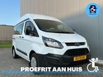 Ford Transit Custom Rolstoelbus (Airco) Rolstoel Voorin Rols, Voorwielaandrijving, Gebruikt, Zwart, 100 pk