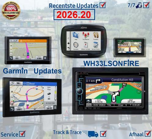 Garmin Kaart update + Flitsers 2026.20, Computers en Software, Navigatiesoftware, Nieuw, Update, Heel Europa, Verzenden