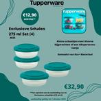 Tupperware exclusieve kommen, groen deksel, nieuw, Ophalen of Verzenden, Nieuw, Groen, Schaal