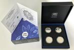 Frankrijk quadriptyque 1 + 2 Euro Proof Set 2021 en 2022, Verzenden, Frankrijk, Overige waardes, Setje