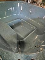 Hottub Square – Houtgestookte hottub met glasvezel kuip, Tuin en Terras, Bubbelbaden en Hottubs, Ophalen of Verzenden, Nieuw, Afdekzeil