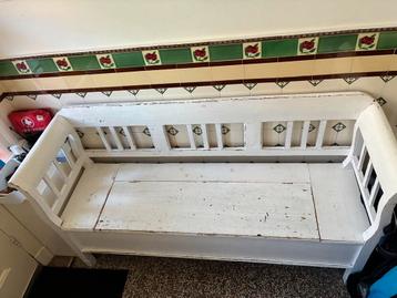 Klepbank met Opbergruimte Vintage beschikbaar voor biedingen
